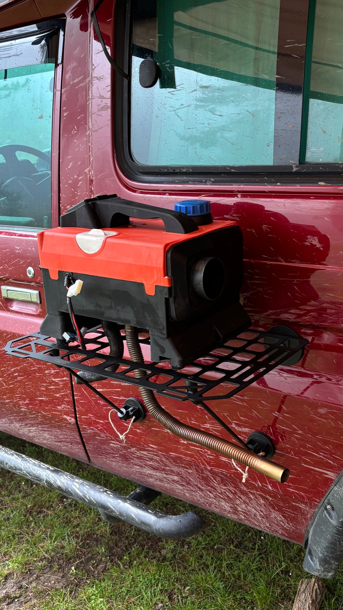 Portable Diesel Heater Table